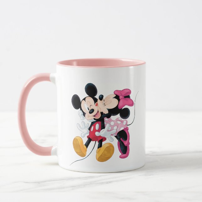 Mickey & Minnie | Valentine's Day Smooch Mug (Left)