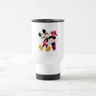 Mickey & Minnie   Valentine's Day Smooch Travel Mug