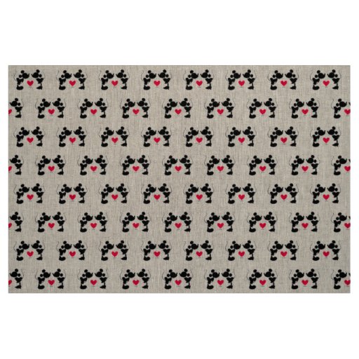 Mickey & Minnie Wedding Fabric