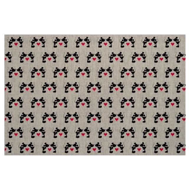Mickey & Minnie Wedding Fabric (Fat Quarter)