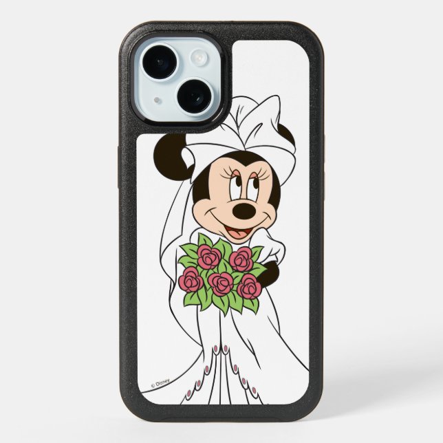 Mickey & Minnie Wedding | Getting Married iPhone 15 Case (Back)