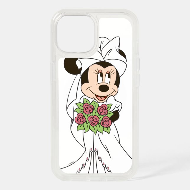 Mickey & Minnie Wedding | Getting Married iPhone 15 Case (Back)