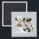 Mickey & Minnie Wedding | Getting Married Magnet<br><div class="desc">Mickey and Minnie</div>
