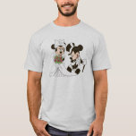 Mickey & Minnie Wedding | Getting Married T-Shirt<br><div class="desc">Mickey and Minnie</div>