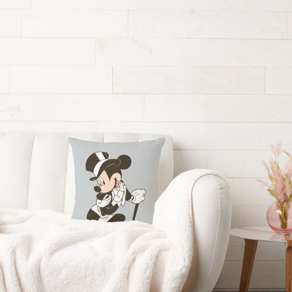 Discover Mickey Mouse Disney Throw Pillow, Disney Fan Gift, Disney Decor