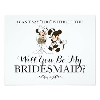 Mickey &amp; Minnie Wedding | Married Bridesmaid