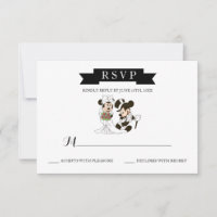 Mickey & Minnie Wedding | Married RSVP