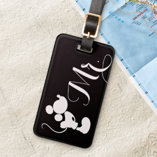 Modern Mr. and Mrs. Personalized Luggage Tags