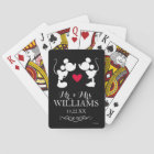 Mickey & Minnie Wedding Playing Cards
