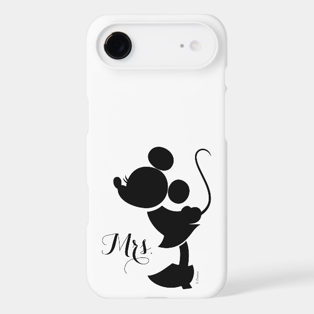 Mickey & Minnie Wedding | Silhouette Case-Mate iPhone Case (Back)