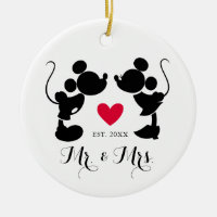 Mickey & Minnie Wedding | Silhouette
