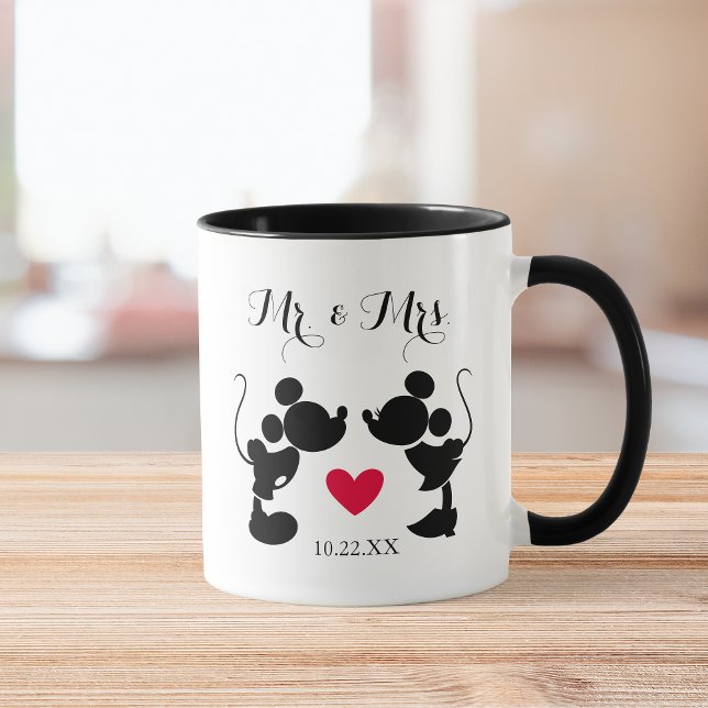 Mickey & Minnie Wedding | Silhouette Mug (Creator Uploaded)