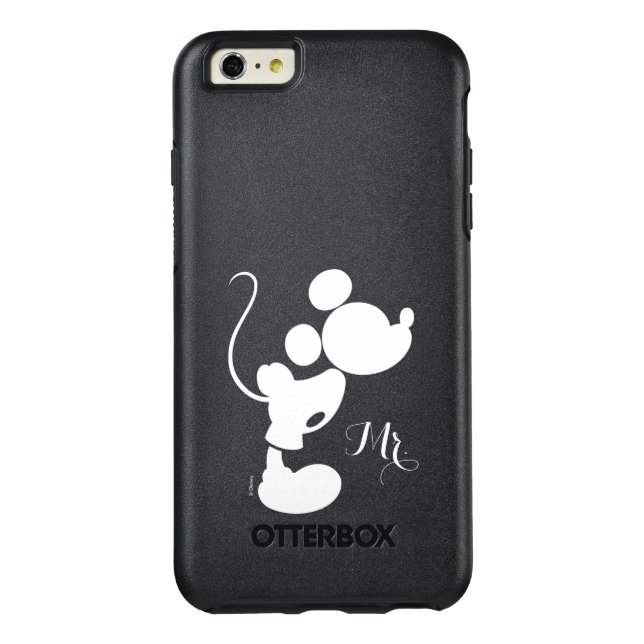 Mickey & Minnie Wedding | Silhouette Otterbox iPhone Case (Back)
