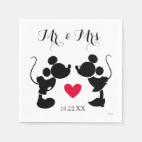 Mickey & Minnie Wedding | Silhouette