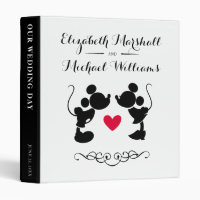 Mickey & Minnie Wedding | Silhouette Wedding