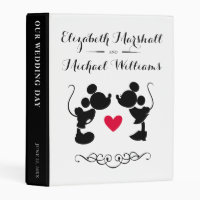 Mickey & Minnie Wedding | Silhouette Wedding