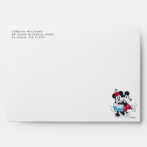 Mickey  Minnie  Winning Couple Envelope