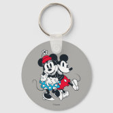 Classic Mickey, Angry Keychain, Zazzle