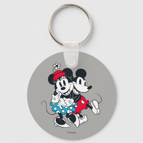 Mickey  Minnie  Winning Couple Keychain