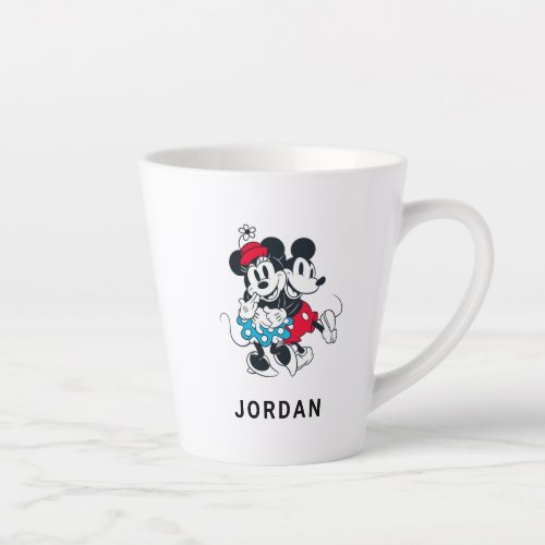 Mickey  Minnie  Winning Couple Latte Mug