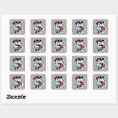 Mickey & Minnie | Winning Couple Square Sticker (Sheet)