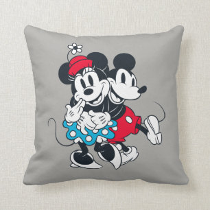 Mickey & Minnie Winning Couple Throw Pillow