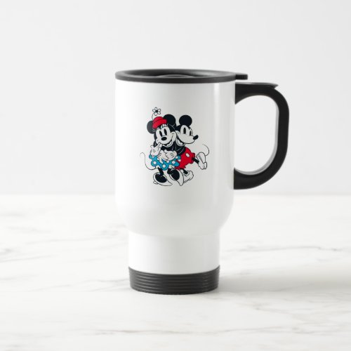 Mickey  Minnie  Winning Couple Travel Mug