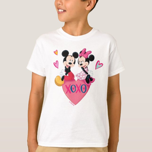 Mickey & Minnie | XOXO Valentine T-Shirt (Front)