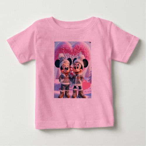 Mickey  Minnies Love Garden _ Toddler T_Shirt Baby T_Shirt
