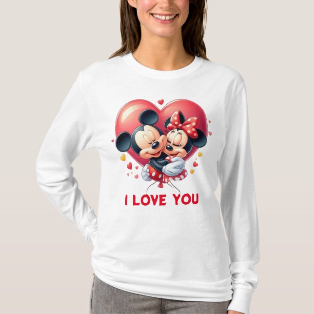 Mickey & Minnie's Timeless Love T-Shirt (Front)