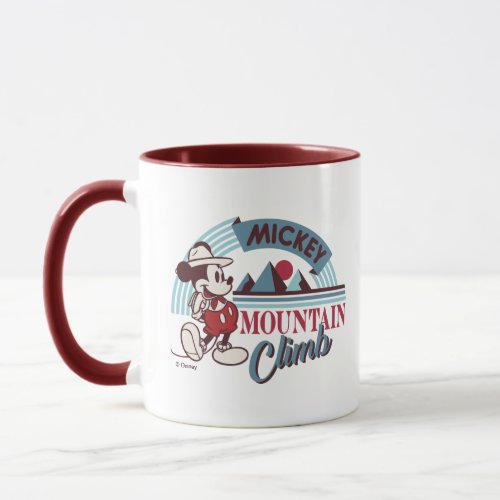 Mickey  Mountain Club Mug
