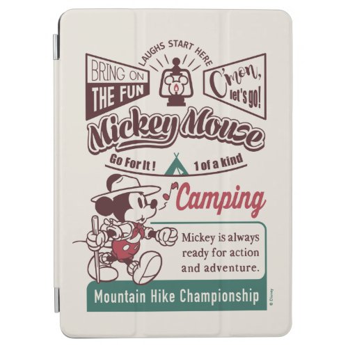 Mickey  Mountain Hike Championship iPad Air Cover