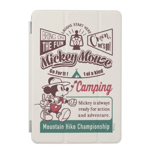 Mickey  Mountain Hike Championship iPad Mini Cover