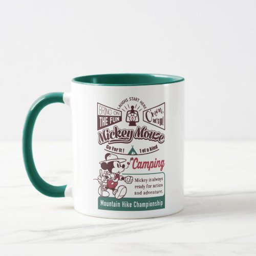 Mickey  Mountain Hike Championship Mug