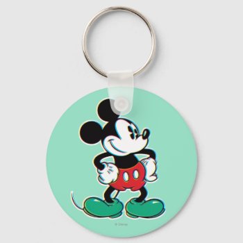 Mickey Mouse 3 Keychain by MickeyAndFriends at Zazzle