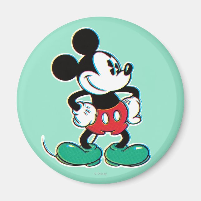 Mickey Mouse 3 Magnet (Front)
