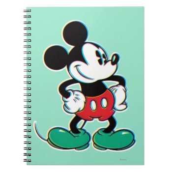 Mickey Mouse 3 Notebook by MickeyAndFriends at Zazzle