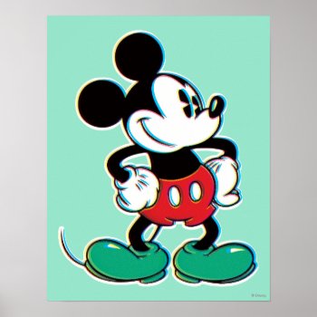 Mickey Mouse 3 Poster by MickeyAndFriends at Zazzle