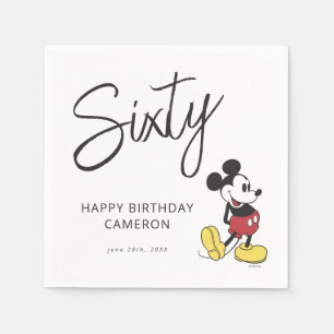 Mickey Mouse 60th Birthday Napkins