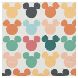 Mickey Mouse | A Colorful Repeating Logo Fabric