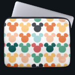 Mickey Mouse | A Colorful Repeating Logo Laptop Sleeve<br><div class="desc">Add a splash of Disney magic to any celebration with this colorful Mickey Mouse repeating logo design! Featuring a bold and vibrant pattern of Mickey’s iconic silhouette in a variety of bright colors, this fun and playful artwork brings a modern twist to classic Disney style. The eye-catching design is perfect...</div>