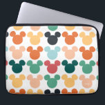 Mickey Mouse | A Colorful Repeating Logo Laptop Sleeve<br><div class="desc">Add a splash of Disney magic to any celebration with this colorful Mickey Mouse repeating logo design! Featuring a bold and vibrant pattern of Mickey’s iconic silhouette in a variety of bright colors, this fun and playful artwork brings a modern twist to classic Disney style. The eye-catching design is perfect...</div>