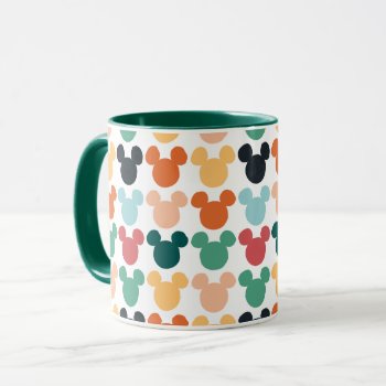 Mickey Mouse | A Colorful Repeating Logo Mug by MickeyAndFriends at Zazzle
