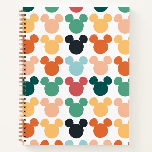 Mickey Mouse  A Colorful Repeating Logo Notebook