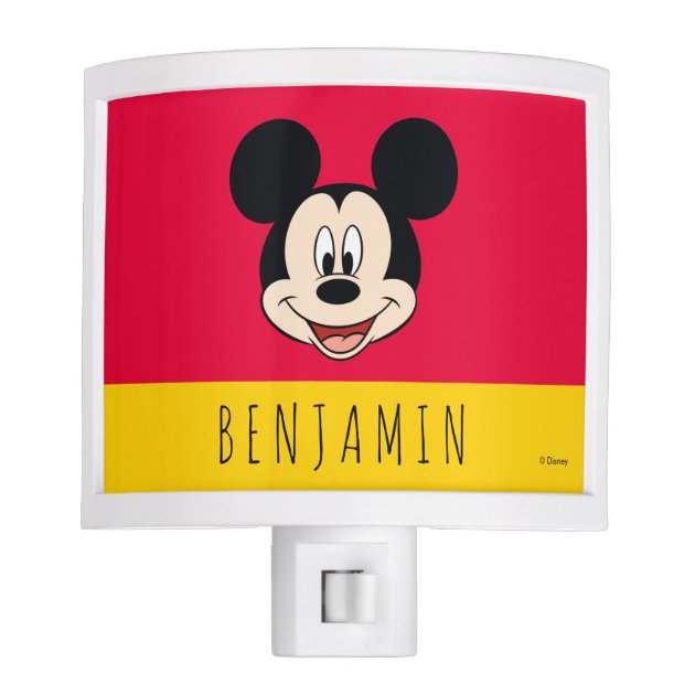 CUSTOM NAME Mickey Mouse Clubhouse Night light Room Decor 