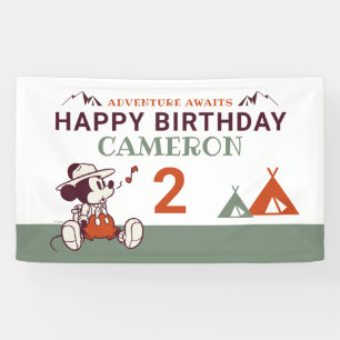 Mickey Mouse   Adventure Awaits Camp Birthday Banner