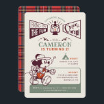 Mickey Mouse | Adventure Awaits Camp Birthday Invitation<br><div class="desc">Invite all your family and friends to your child's birthay with these Adventure Mickey Mouse Birthday invitations. Personalize by adding all your party details!</div>