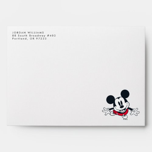 Mickey Mouse  Always Look Up To You Envelope