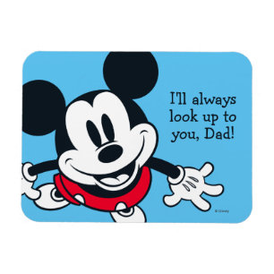 Mickey Mouse Always Look Up To You Magnet