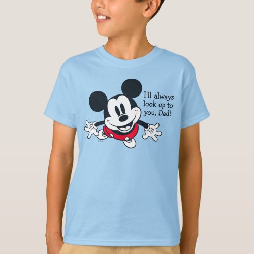 Mickey Mouse  Always Look Up To You T_Shirt